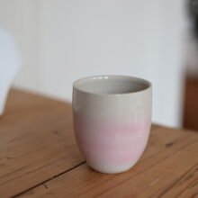 Keramikcup Aura rosa