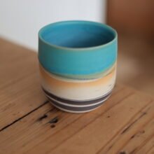 Keramibecher handgemacht Lok